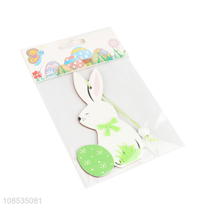 Wholesale wooden hanging Easter tree ornament small gifts