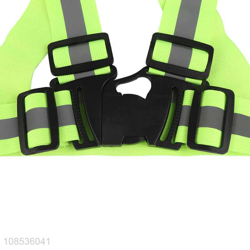 Good price adjustable strip reflective safety vest construction vest