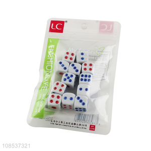 Best selling 12pieces gambling games dice set for party