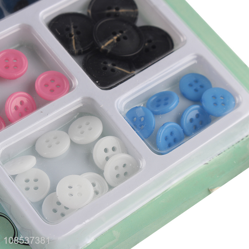 High quality multicolor garment accessories 5 grid button