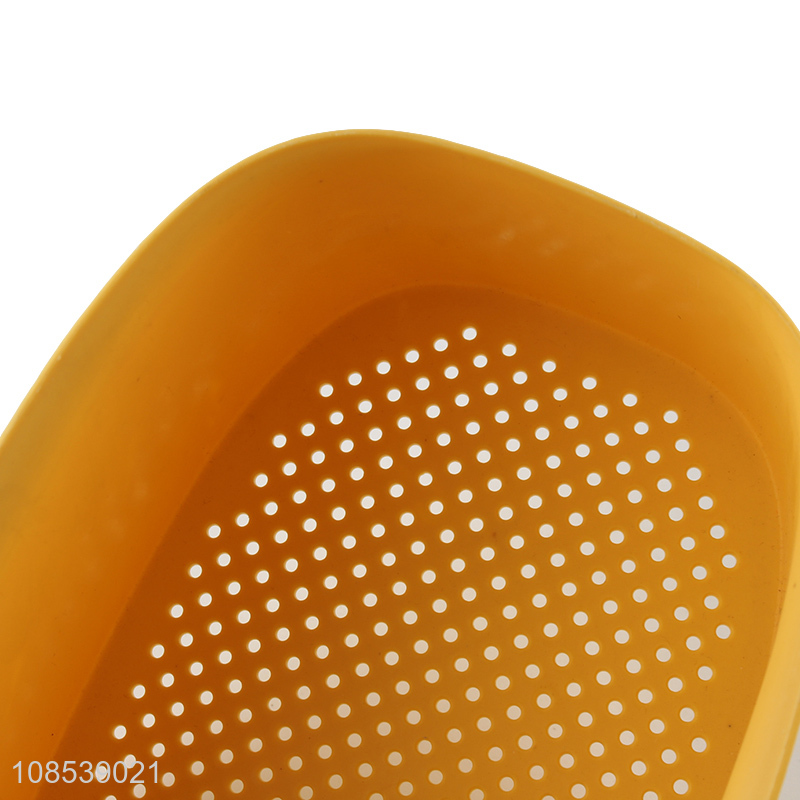 Wholesale plastic sink colander strainer for washing vegetable fruit