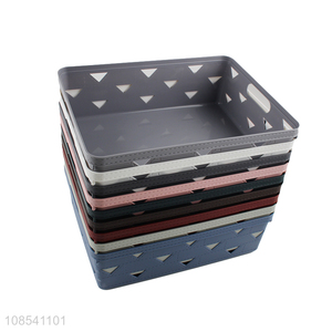 China products multicolor storage basket hollow storage box