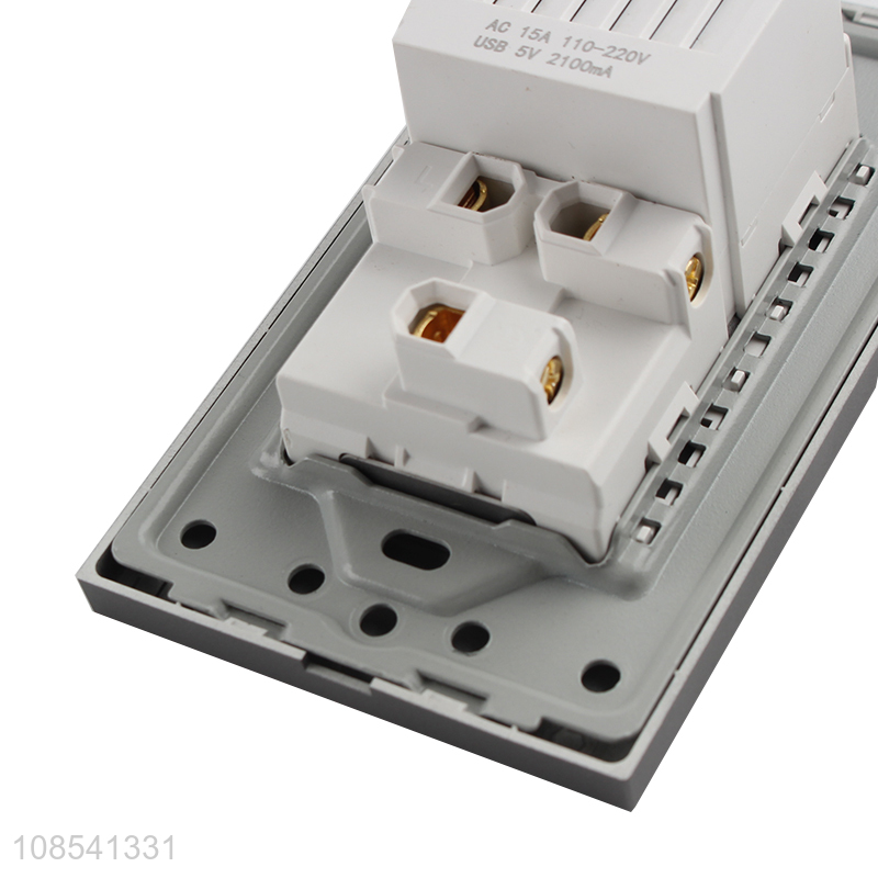 Professional supply South America Bolivian wall socket with usb port