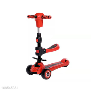 Most popular folding seat children balance scooter with music