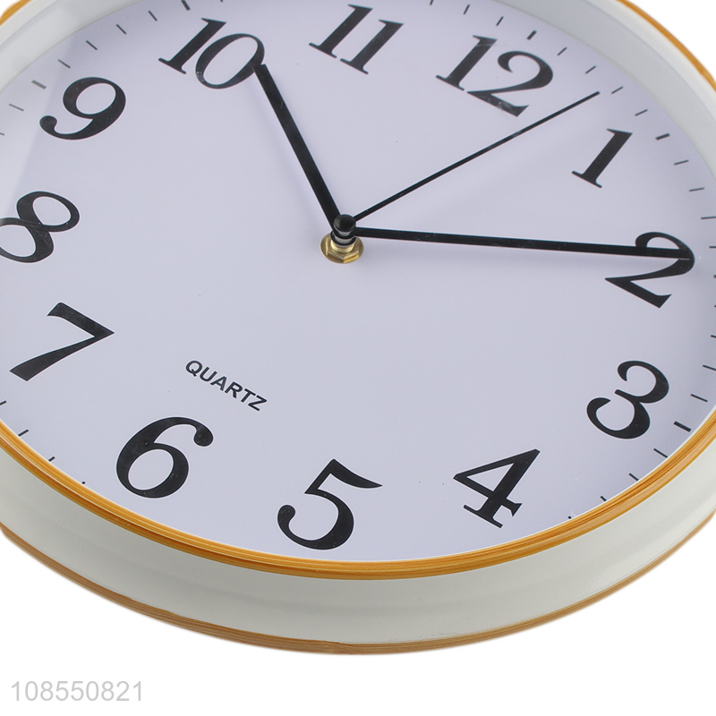 Hot selling silent wall clock quartz clock for home office