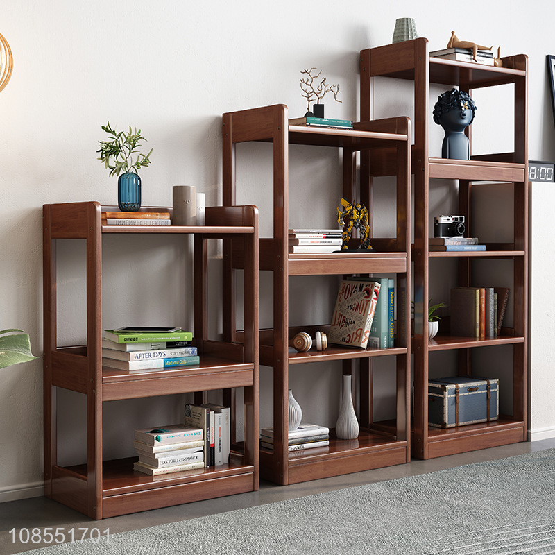 Wholesale from china solid wood multi-storey floor-to-ceiling bookshelves