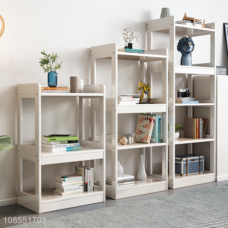 Wholesale from china solid wood multi-storey floor-to-ceiling bookshelves