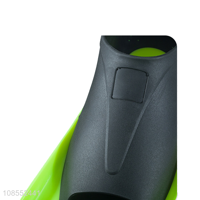 Wholesale swim training flippers snorkeling fins for kids men women