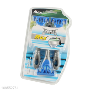 Hot product 3 blades disposable razors plastic men shaving razors