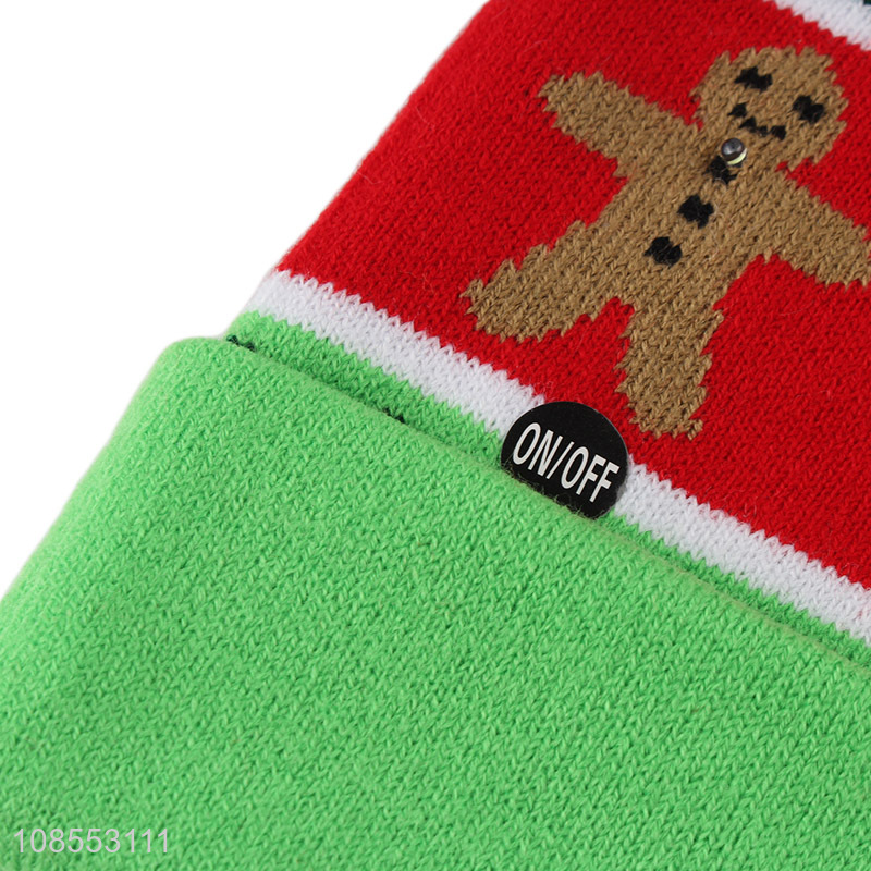 Top selling cartoon christmas beanies hats knitted hat wholesale