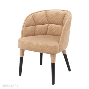 Wholesale leisure upholstered dining chair for home hotel restaurant