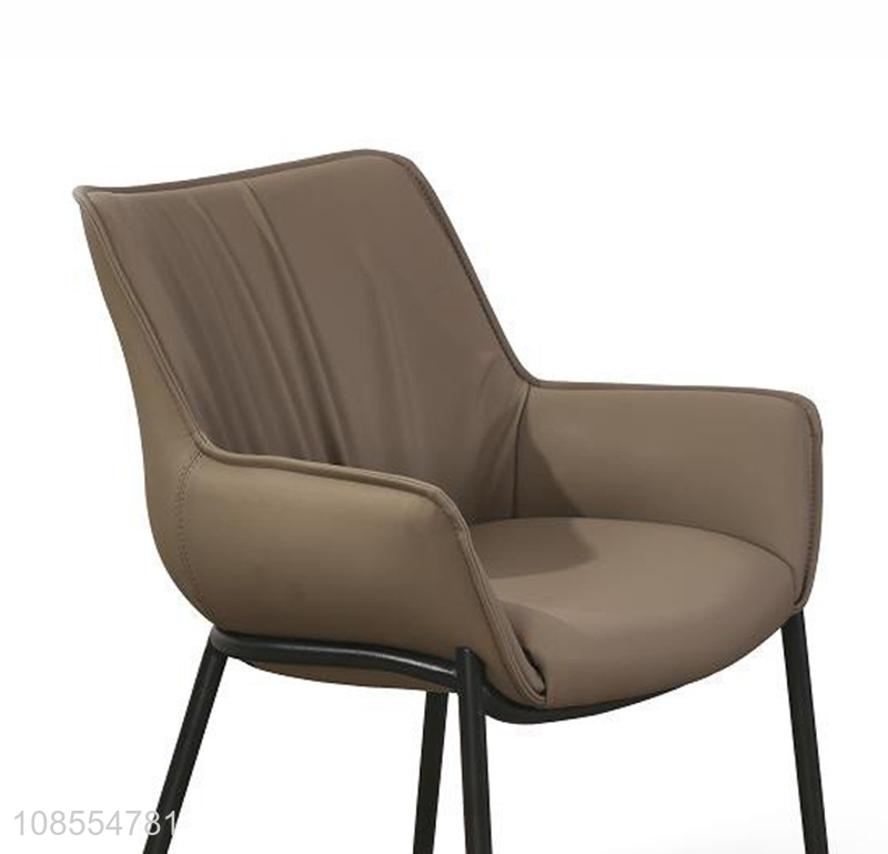 Wholesale comfortable back-rest chair leisure armchair for dining