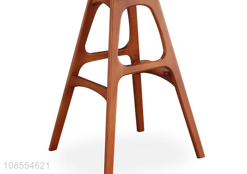 China imports solid wood pu leather bar stool chair bar supplies