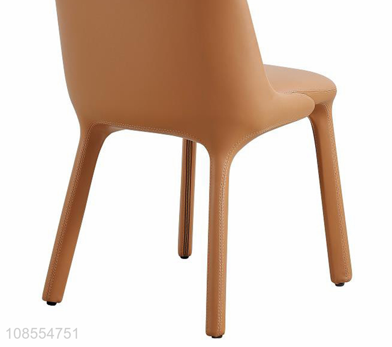 New products pu leather back-rest chair dining chair bar chair