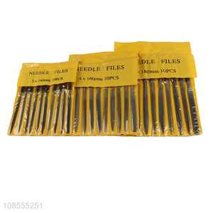 China factory hardness flat half round steel file set