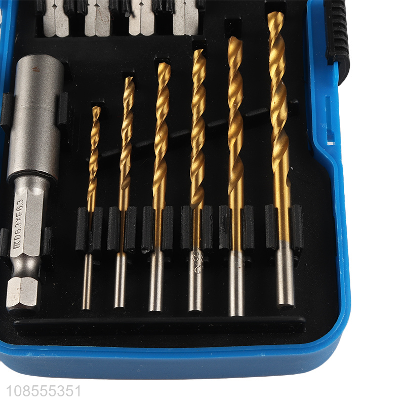 Online wholesale electric drill head set screwdriver bits