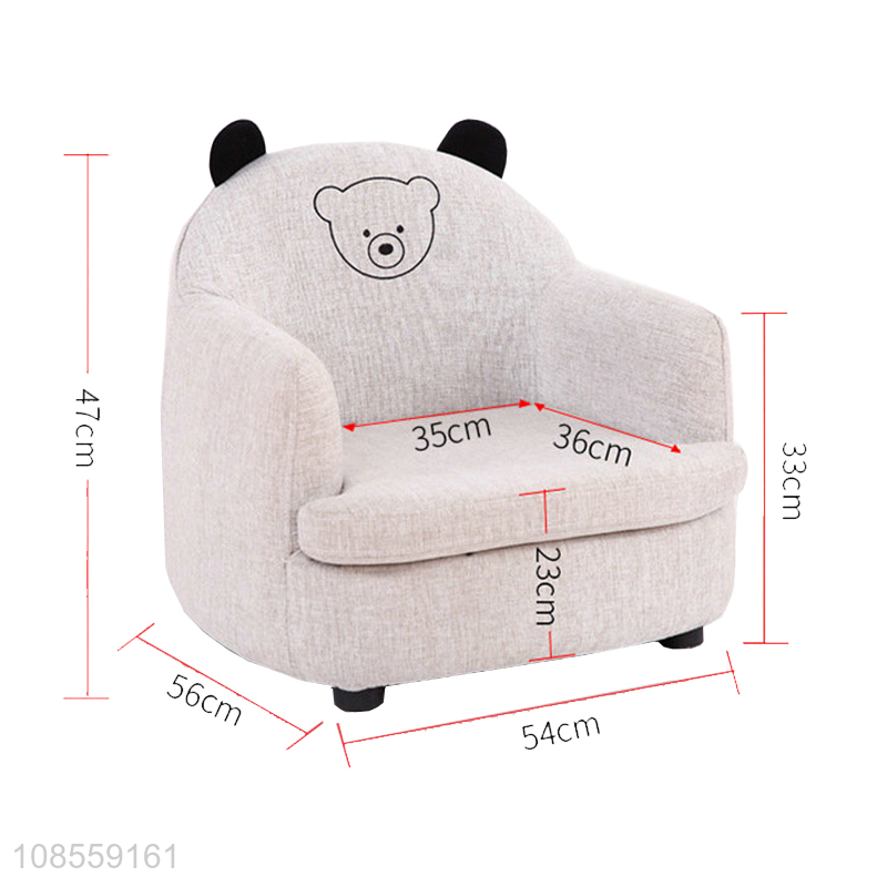 Best selling cartoon children mini sofa soft shoes stools