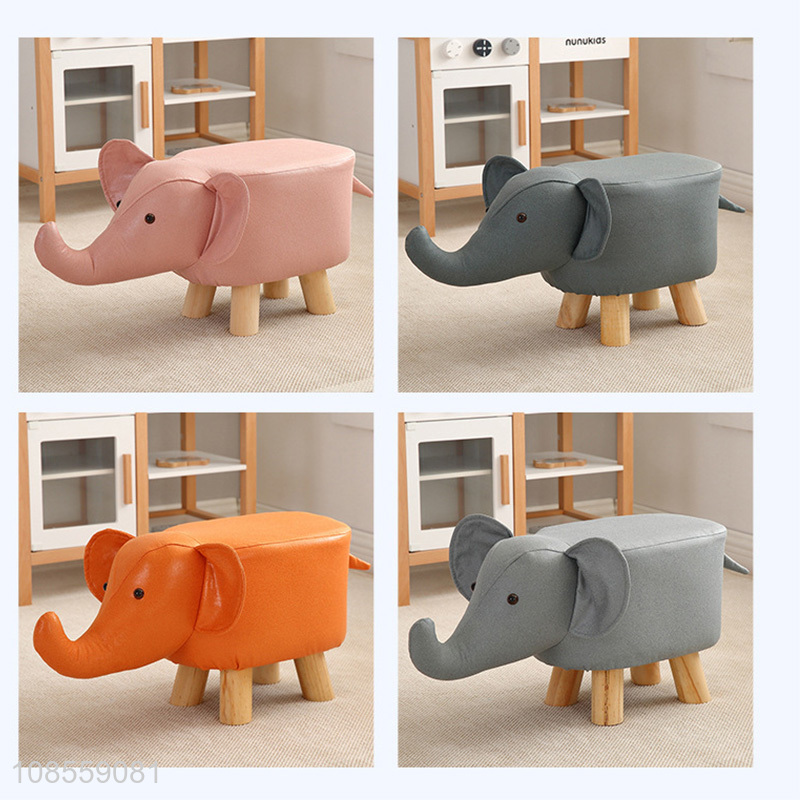 Popular products home child seat animal shoe stool