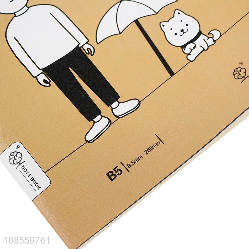 Wholesale B5 36 sheets waterproof notebook student stationery