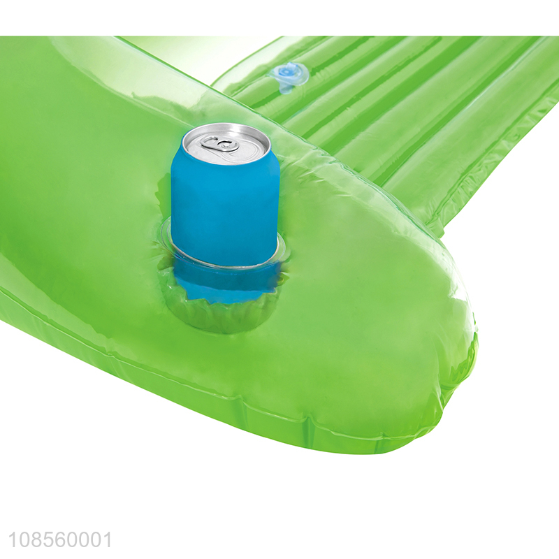 Hot items outdoor swim inflatable floating lounge for sale
