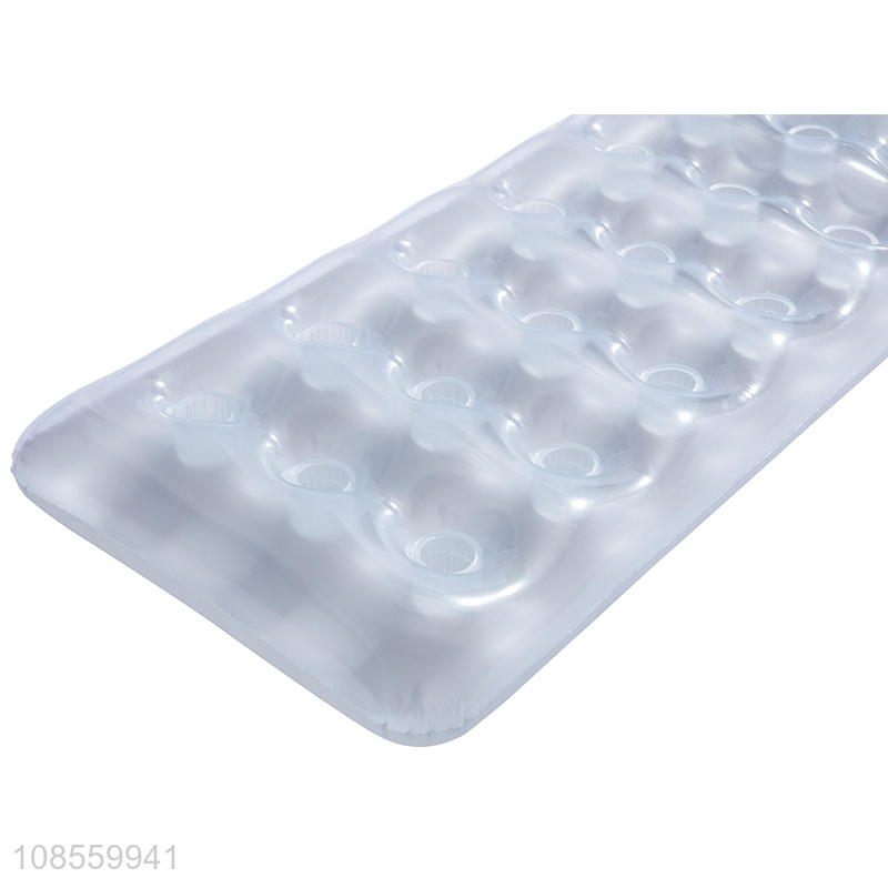 Most popular inflatable transparent water bed mattress