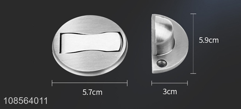 High quality zinc alloy strong magnetic anti-collision door stopper