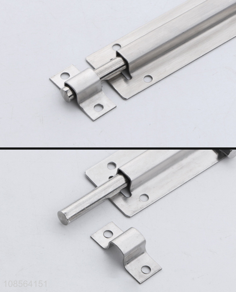 Wholesale 1-6 inch stainless steel door and window bolts anti-theft clasp