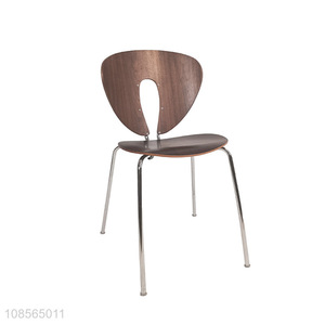 Wholesale Nordic retro wooden cloak chair modern shell chair