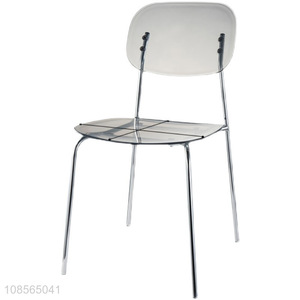Wholesale transparent chair acrylic dining chair household makeup chair