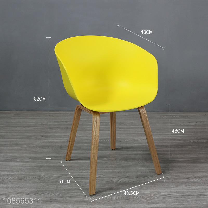 New product solid wood dining chair coffee chair restaurant chair