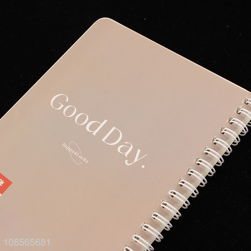 Factory price multicolor A5 coil diary notebook for stationery