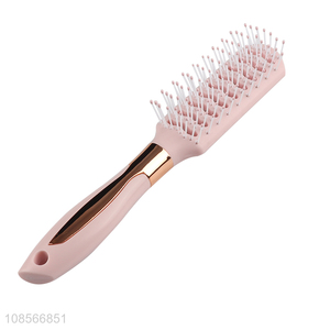 Low price anti-static plastic massage hair comb for girls