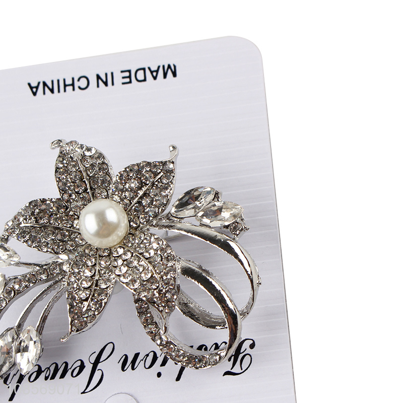 Hot product flower alloy brooch pin fashion accessories