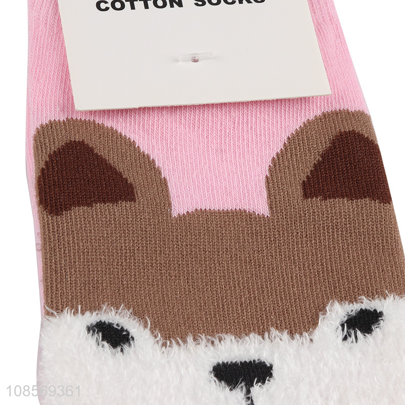 Good selling fashion cute women cotton socks short ankle socks