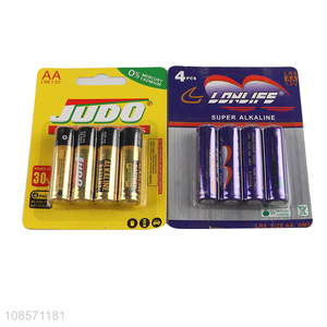 Online wholesale 1.5V AA battery carbon zinc battery