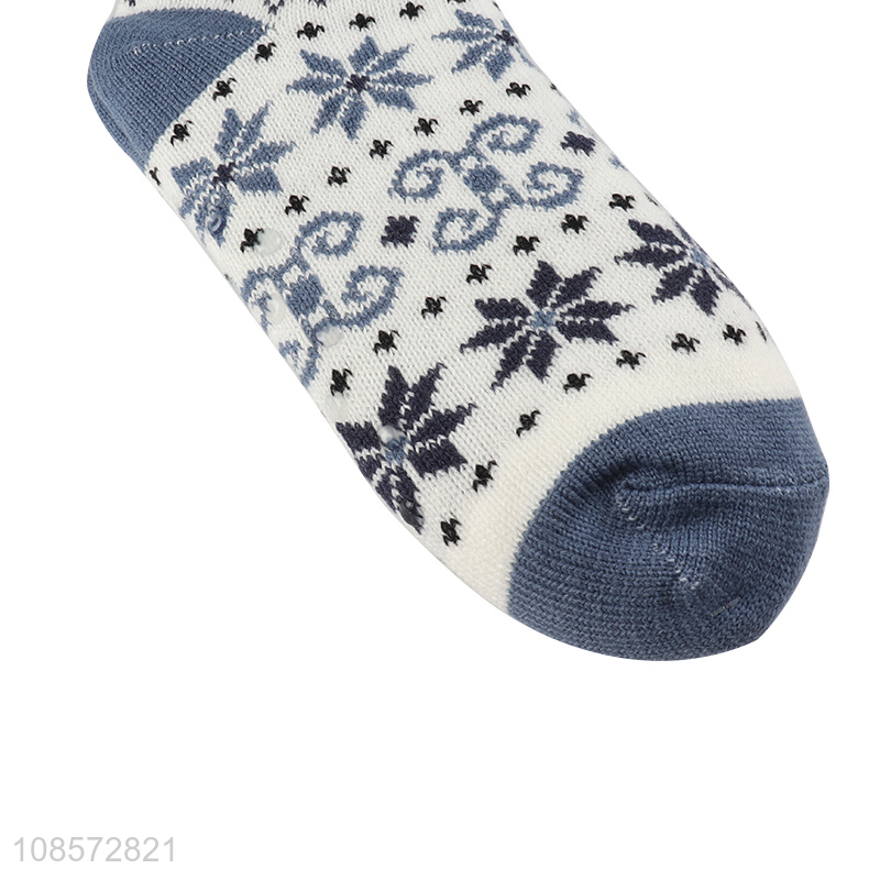 China factory multicolor winter warm floor socks for women