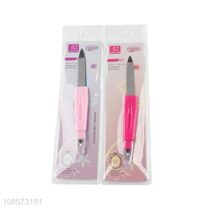 China products multifunctional nail file cuticle pusher