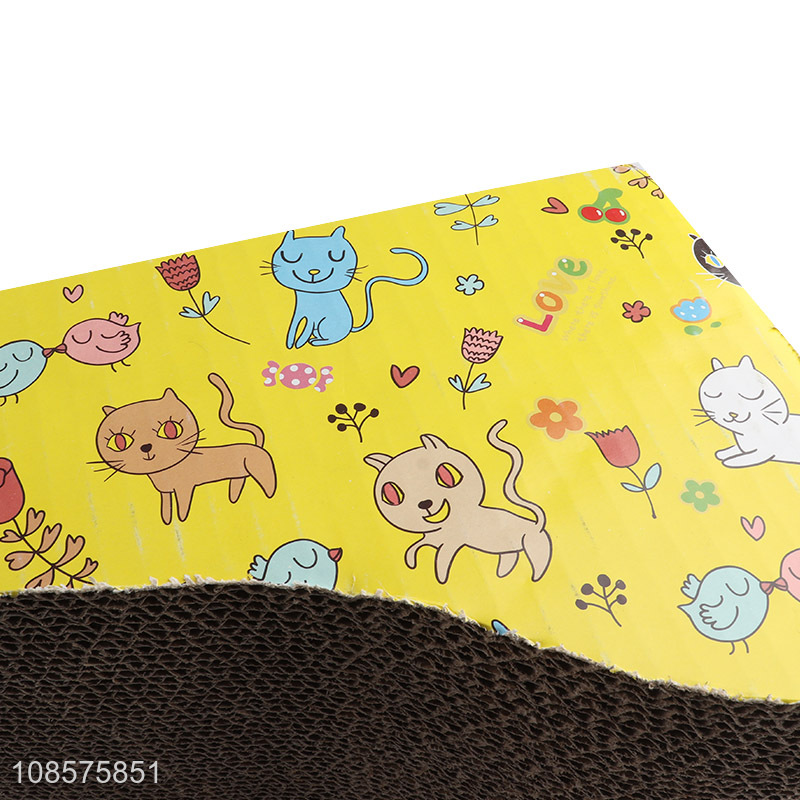 China products cartoon pets supplies cat scratching board