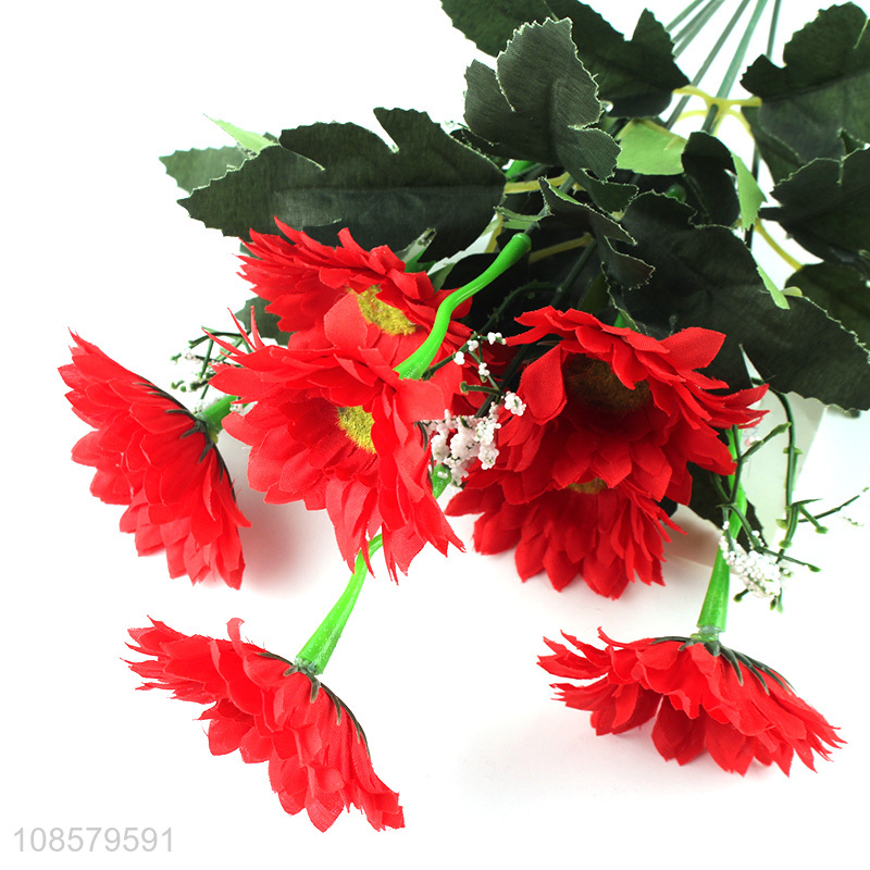 Popular products 7heads natural artificial flower for decoration
