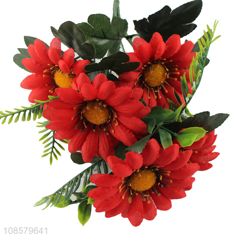 Latest products 6heads natural artificial flower for sale