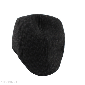 Hot sale classic style peaked cap newsboy hat for men