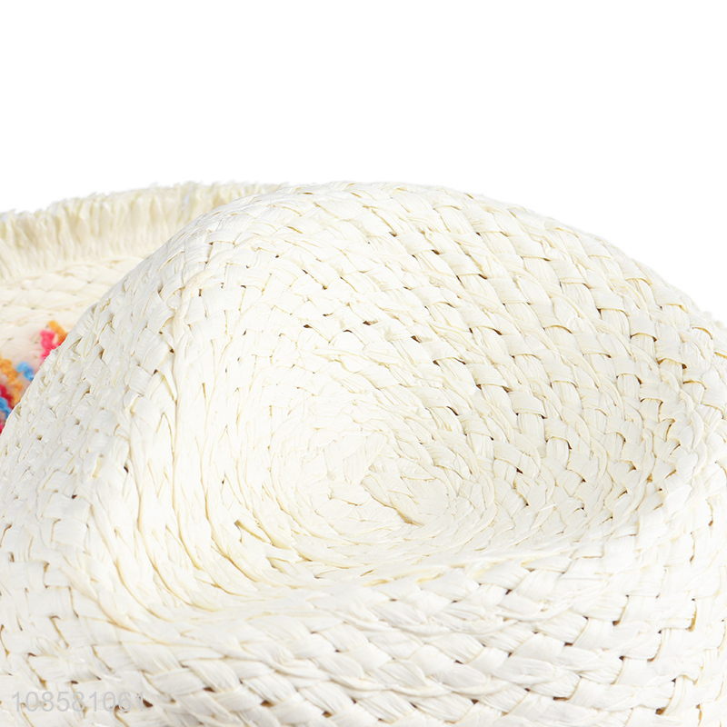 New arrival women fashion summer sun hat straw hat wholesale