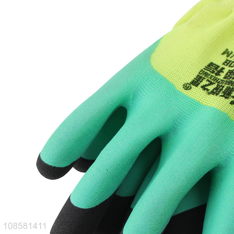 Wholesale multipurpose safety gloves nylon EVA working gloves