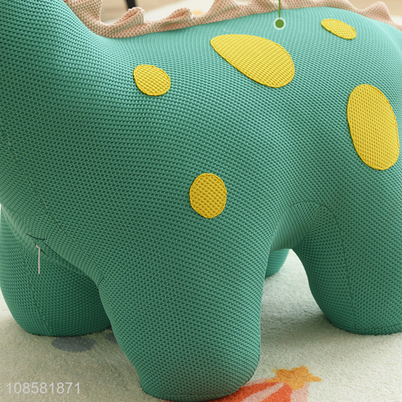 Hot sale cute dinosaur stool household animal shoe changing stool