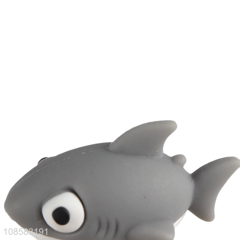 Wholesale cartoon shark gel ink pen office school stationery