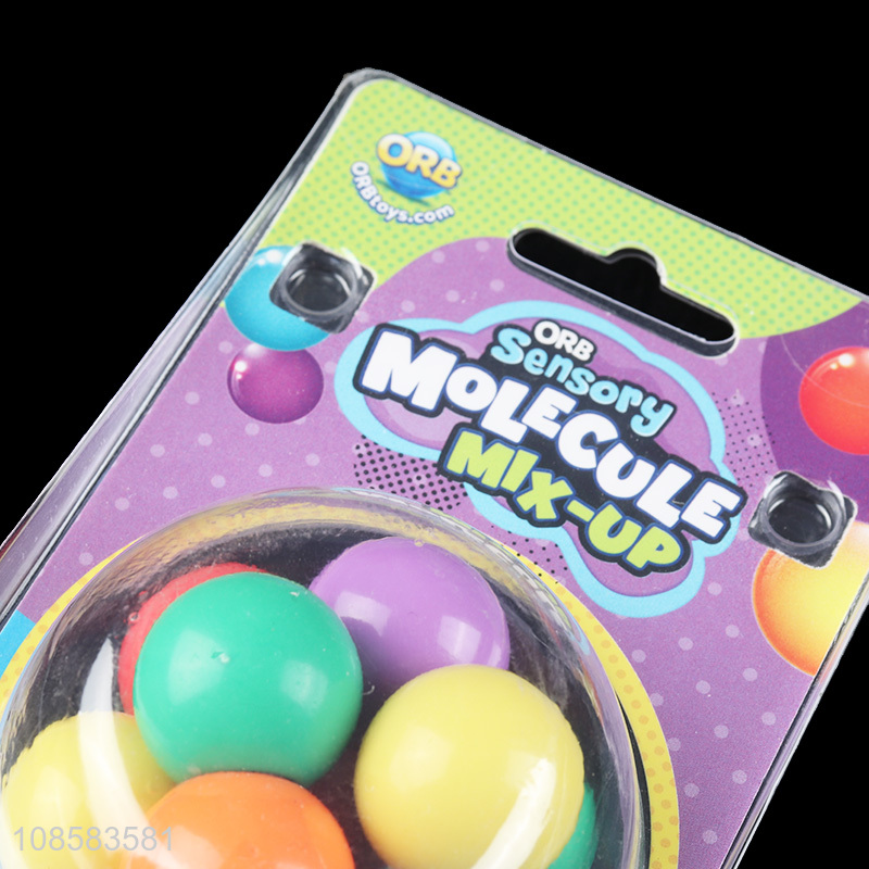 Wholesale sensory molecule mix up twist and pull stress relief toy