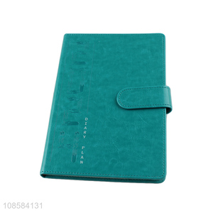 Popular products magnetic close notebook pu leather notebook