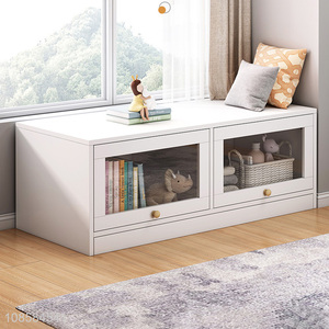 Wholesale large capacity bay window storage cabinet