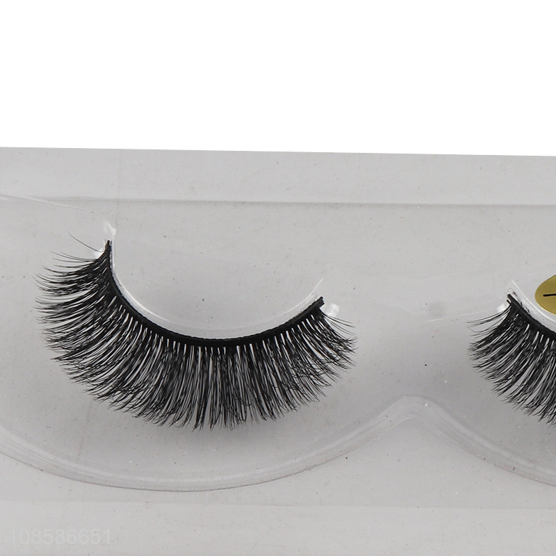 China imports 1 pair 6D lightweight comfortable thick false lashes