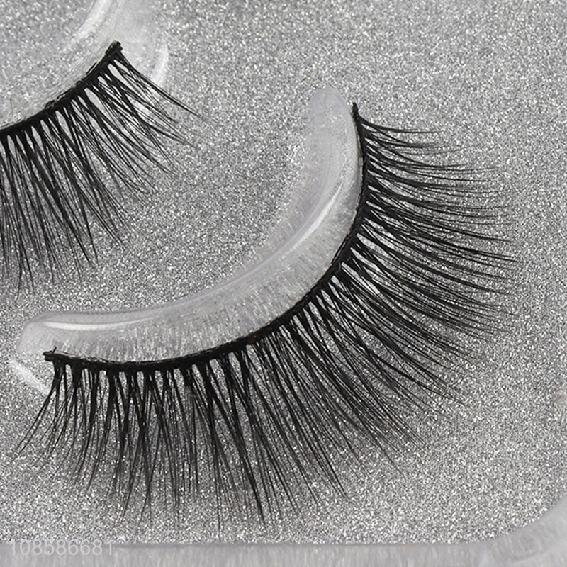 Best quality 3 pairs 6D cruelty-free false eyelash fake eyelash